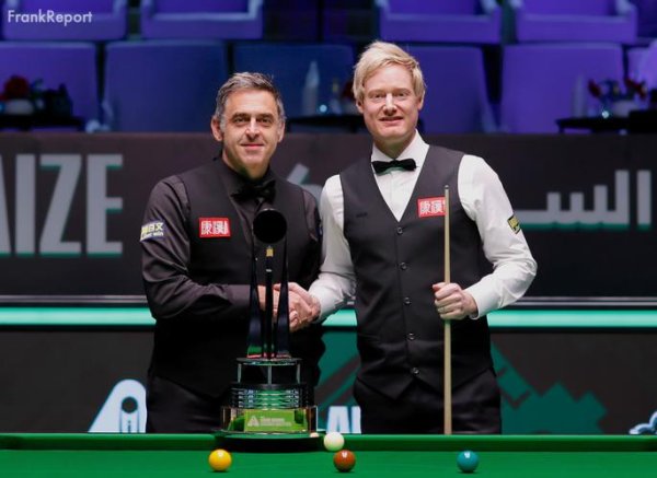 皇冠体育 尼尔·罗伯逊谈奥沙利文：输掉决赛也要学会尊重对手，这才是真正的体育精神